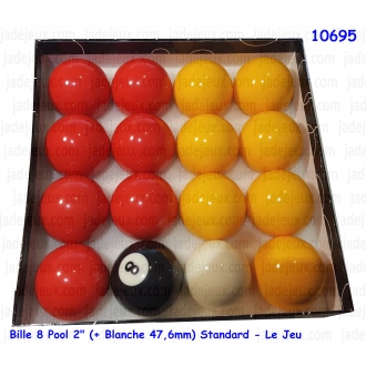 5.08-2.54/10.16cm Boule De Billard/piscine De Taille Réglementaire : Super  Pro Cup Cue Ball Avec 6 Points Rouges - Sports Et Activités D'extérieur -  Temu
