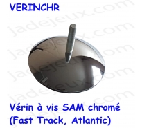 Vérin à vis SAM chromé (Fast Track, Atlantic)